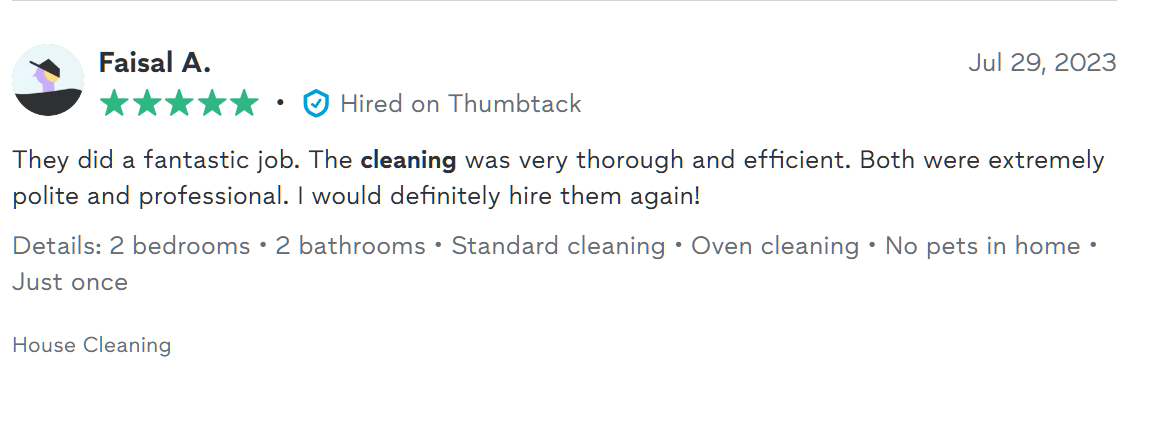Client review 5